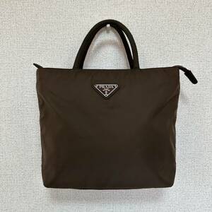 Prada ナイロンミニバッグ ブラウン