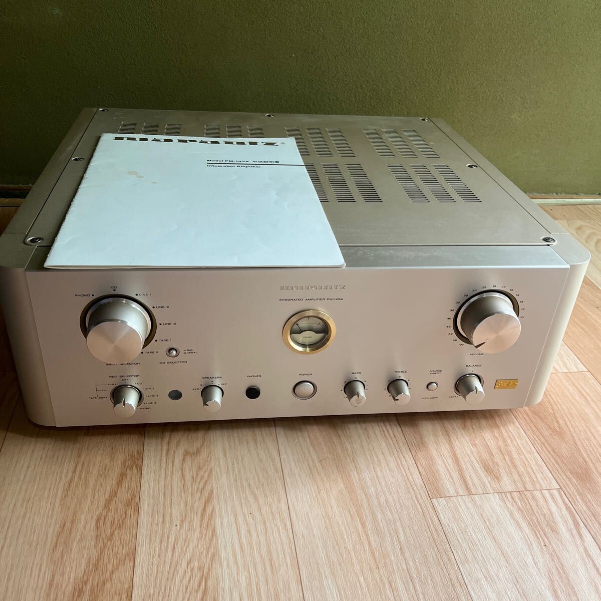 Yahoo!オークション -「marantz pm-14sa」の落札相場・落札価格 Yahoo!オークション -「marantz pm-14sa」の落札相場・落札価格