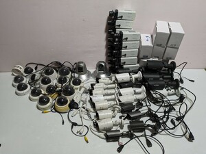 SONY Panasonic takex Secu STATION sanvce A-zone turtle Rado m camera security camera set sale 62 piece 