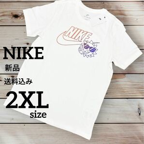 新品★NIKE★ナイキ★半袖★tシャツ★ホワイト★2XLサイズ Tシャツ