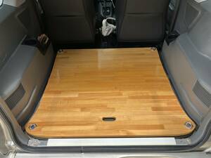  Pajero Mini H58A/H53A wood luggage tray ( one-off ) sleeping area in the vehicle * cargo registration .*