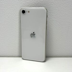 1円スタート iPhone SE 2世代？ 64GB ジャンクApple ホワイト スマートフォン 