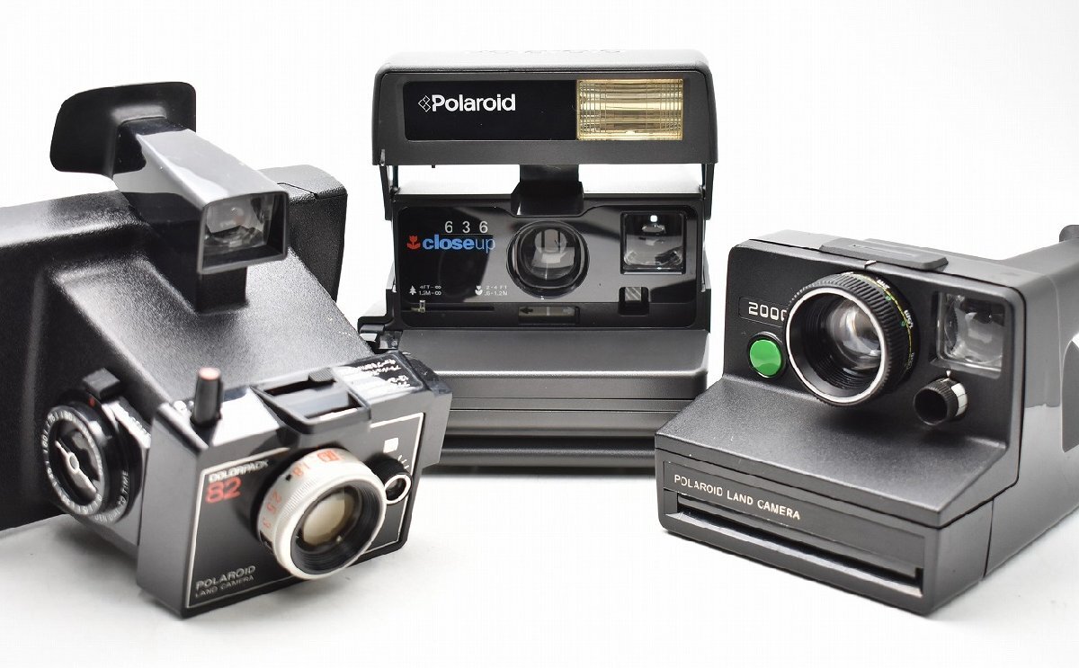 ●Polaroid CP-82型 ランドカメラ(ストロボ付き)昭和49年 #ポラロイド#当時物 中古品 ●Polaroid CP-82型 ランドカメラ(ストロボ付き)昭和49年 #ポラロイド#当時物 中古品