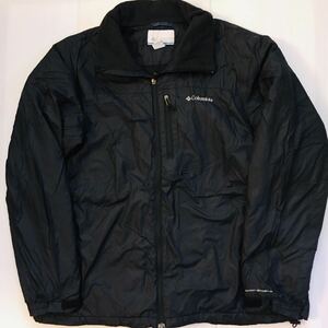 ビッグサイズ　コロンビア　Columbia OMNI-SHIELD XL 裏フリース　ナイロン　マウンテンジャケット　ブラック