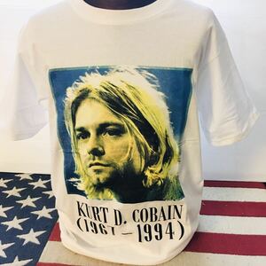 90年代バンド　ニルヴァーナ　Nirvana カートコバーン　L バンドTシャツ ロックTシャツ ..