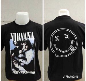 90年代バンド　ニルヴァーナ　Nirvana L バンドTシャツ