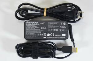 Lenovo 20V 2.25A 45W AC адаптор / прямоугольник /Thinkpad X240 X250 X260 X270 T440P L540 L560 L570 и т.п. соответствует / б/у товар 