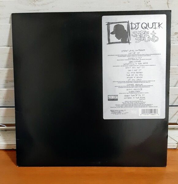 DJ QUIK SAFE AND SOUND 2LP 90s USオリジナル