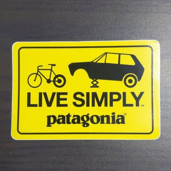 (縦7.7cm横11.5cm)patagonia パタゴニア 廃盤品 ステッカー