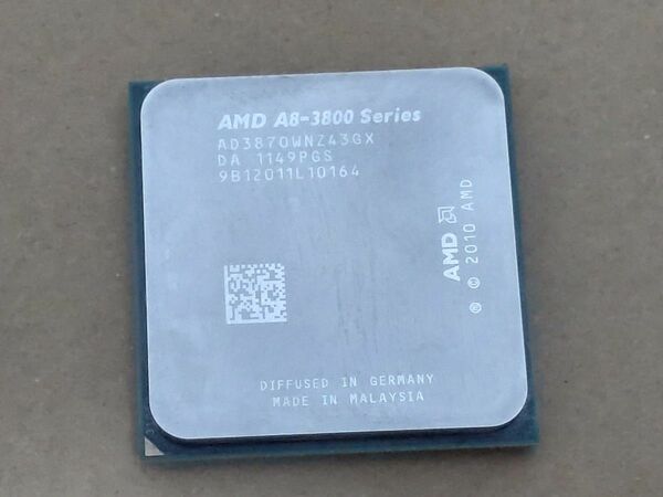 【BIOS起動】AMD / A8-3870K / FM1