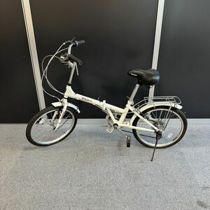 広020873(064)-1/KR3000【広島から家財便また引取り】自転車 （ジャンク品　パーツ取り　部品取りとして）折りたたみ　EXCEL　20インチ