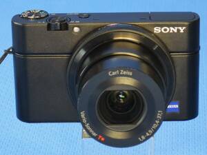 ★極上美品★　ソニー デジタルカメラ ♪　DSC-RX１００ 　１.0 型センサー 　F１.8 レンズ搭載 ブラック Cyber-shot 　