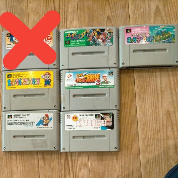 スーパーファミコンソフトセット