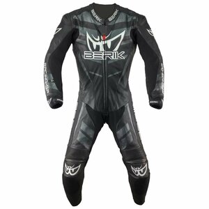  high grade grade MFJ official recognition model new standard BERIK Berik racing suit 334N BLACK 54 size 2XL corresponding sample 