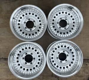 深リム ラグナ Ｄフォース　16×8.5J ET-6 PCD139.7 6H 4本 セット RAGUNA