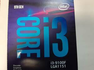 インテル Core i3-9100F 中古・稼働品　純正クーラー付　送料無料