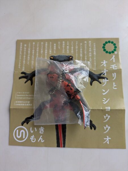 ネイチャーテクニカラーモノプラス イモリとオオサンショウウオ ボールチェーン&マグネット