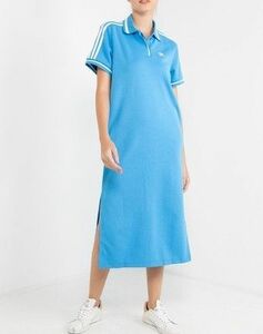 adidas アディダス Thebe Magugu Reg Dress テベ・マググ シャツ ロングワンピース ドレス サイズM