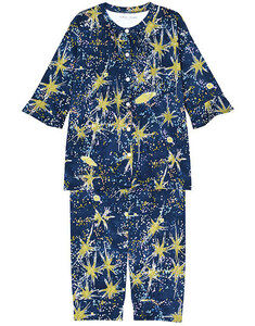 30%OFF rare new goods Wacoal Tsumori Chisato L front opening pyjamas Kirakira pattern 609*