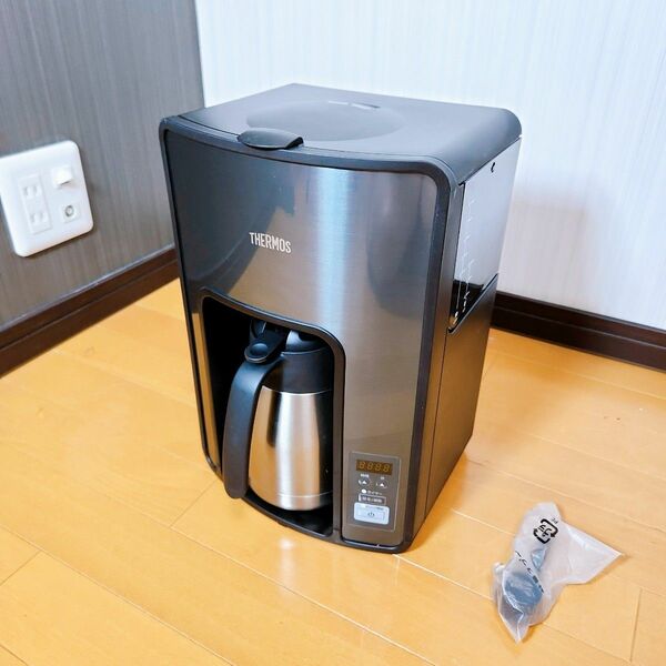 【美品】サーモス コーヒーメーカー ブラック ECH-1001 BK