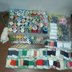 100 jpy ~ sewing-cotton handicrafts thread hand .. thread * set 