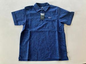 【未使用・未開封品】NIKEナイキ DRI-FIT ポロシャツ ブルー柄　XLサイズ