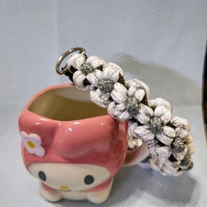 パラコード首輪 (花モチーフ)