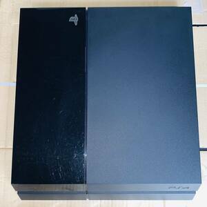 【106】PS4 CUH-1100A ジェットブラック 500GB 封印シール無し