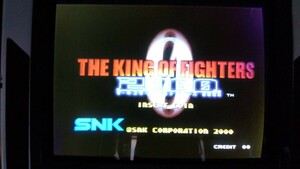 SNK キングオブファイター２０００ソフトユニット ステッカー付き NEOGEOマザー用