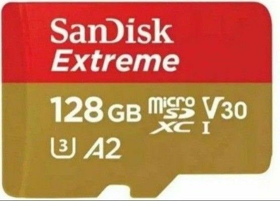 SanDisk Extreme micro SDXC 128GB sdカード エクストリーム サンディスク マイクロ