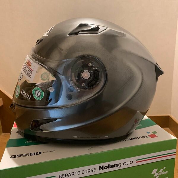 NOLAN ノーラン x-lite X-802RR フルフェイスヘルメット スクラッチドクローム Sサイズ(55〜56cm)