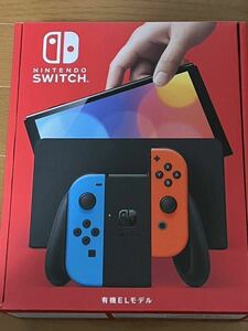 任天堂 Switch 有機ELモデル HEG-001 ニンテンドー スイッチ 本体 Nintendo Switch 新品未使用 ネオンレッド ネオンブルー　