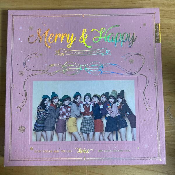 TWICE Merry＆Happy 1stアルバムリパッケージ【通常売価 2790円】