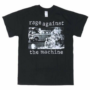 [XLサイズ]Rage Against The Machine（レイジ・アゲインスト・ザ・マシーン） 1stジャケット Ｔシャツ 黒
