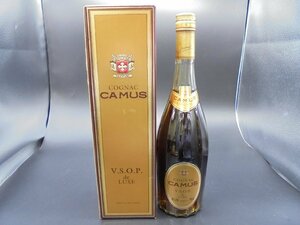 【80】1円～CAMUS カミュ コニャック ブランデー VSOP de LUXE 40% 700ml 箱付き 未開栓