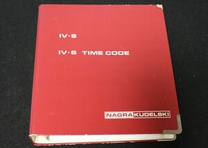 NAGRA KUDELSKI IV-S TIME CODE テクニカルマニュアル