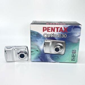 ☆希少箱付き☆PENTAX OptioE30コンパクトデジタルカメラ