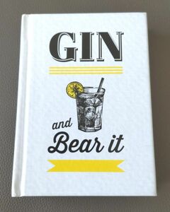 【ハードカバー 洋書】「GIN and Bear it」 ジン 洋酒 カクテル 英語 ディスプレイ