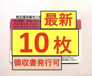 【クレカOK・送料無料・10枚セット】ANA 全日空 株主優待券 10枚セット（2025年5月31日搭乗分まで）/ 2枚 3枚 4枚 5枚 6枚 7枚 8枚 9枚