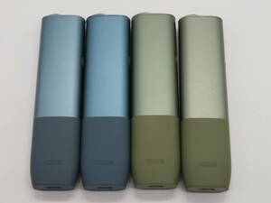 iQOS（アイコス）4点　ILUMA ONE　M0004　アズールブルー・モスグリーン　中古品　L4－5A