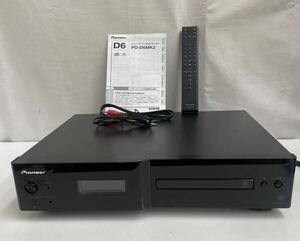 CK☆ 通電確認済み Pioneer SUPER AUDIO CD PLAYER PD-D6MK2 12年製 説明書 コード リモコン 付 CDプレイヤー パイオニア PIONEER 