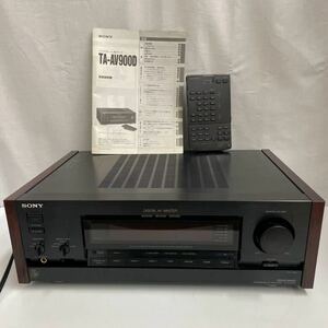 DK* electrification has confirmed SONY INTEGRATED STEREO AMPLIFIER TA-AV900D instructions remote control equipped audio equipment Integrate AV amplifier Sony 