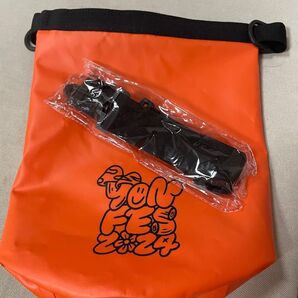 YONFES オリジナル特典 防水バッグ オレンジ