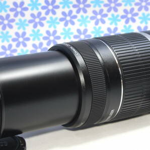 極上美品★Canon キャノン EF-S 55-250mm IS★手振れ補正★超望遠レンズ★送料無料★