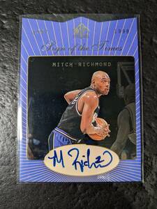 Mitch Richmond 1997-98 SP Authentic - Sign of the Timesmichi* Ricci Monde autograph Auto