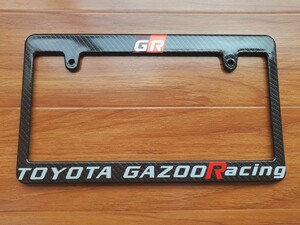 ★新品★ナンバーフレーム★トヨタ GR Gazoo Racing 汎用
