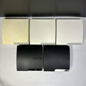 ①1円スタート 通電確認済み PS3 プレイステーション3 PlayStation3 CECH-2000A 3000A×4 本体 計5台 大量 まとめ売り 