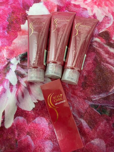 新品未使用 SCALP CARE クレンジングマッサージジェル&スカルプケアGPローション オマケ付き