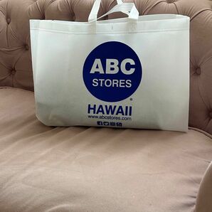 ハワイ　　ABCストア エコバッグ　サイズ大　　HAWAIIエコバッグ　未使用　ハワイ　コンビニ　アロハ　オアフ　