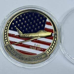 GU255アメリカ記念メダル 米朝鮮戦争 チャレンジコイン 幸運コイン 風水の置物 美品 外国硬貨 海外古銭 コレクションコイン 貨幣 重さ約19g